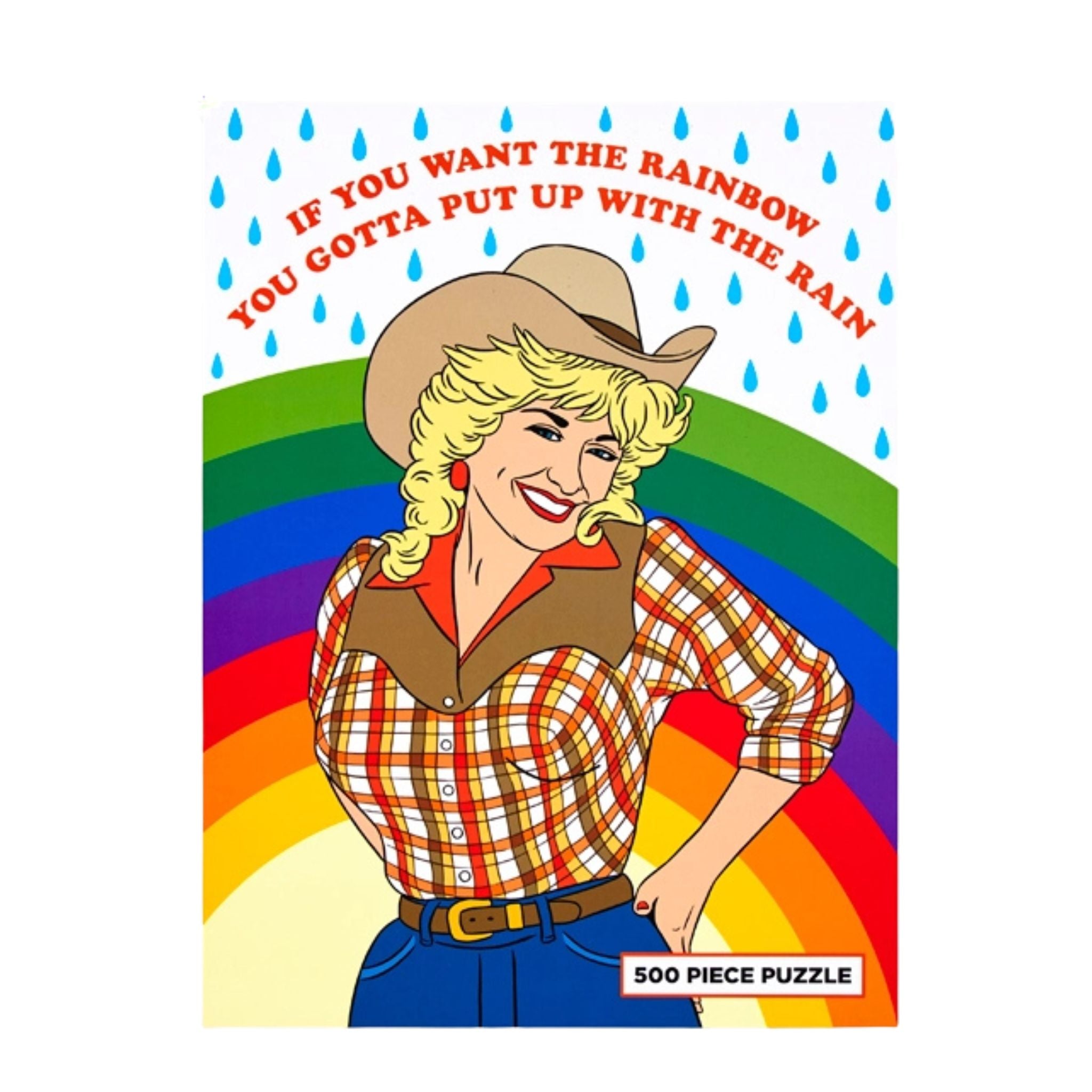 Dolly Cowgirl Rainbow Puzzle