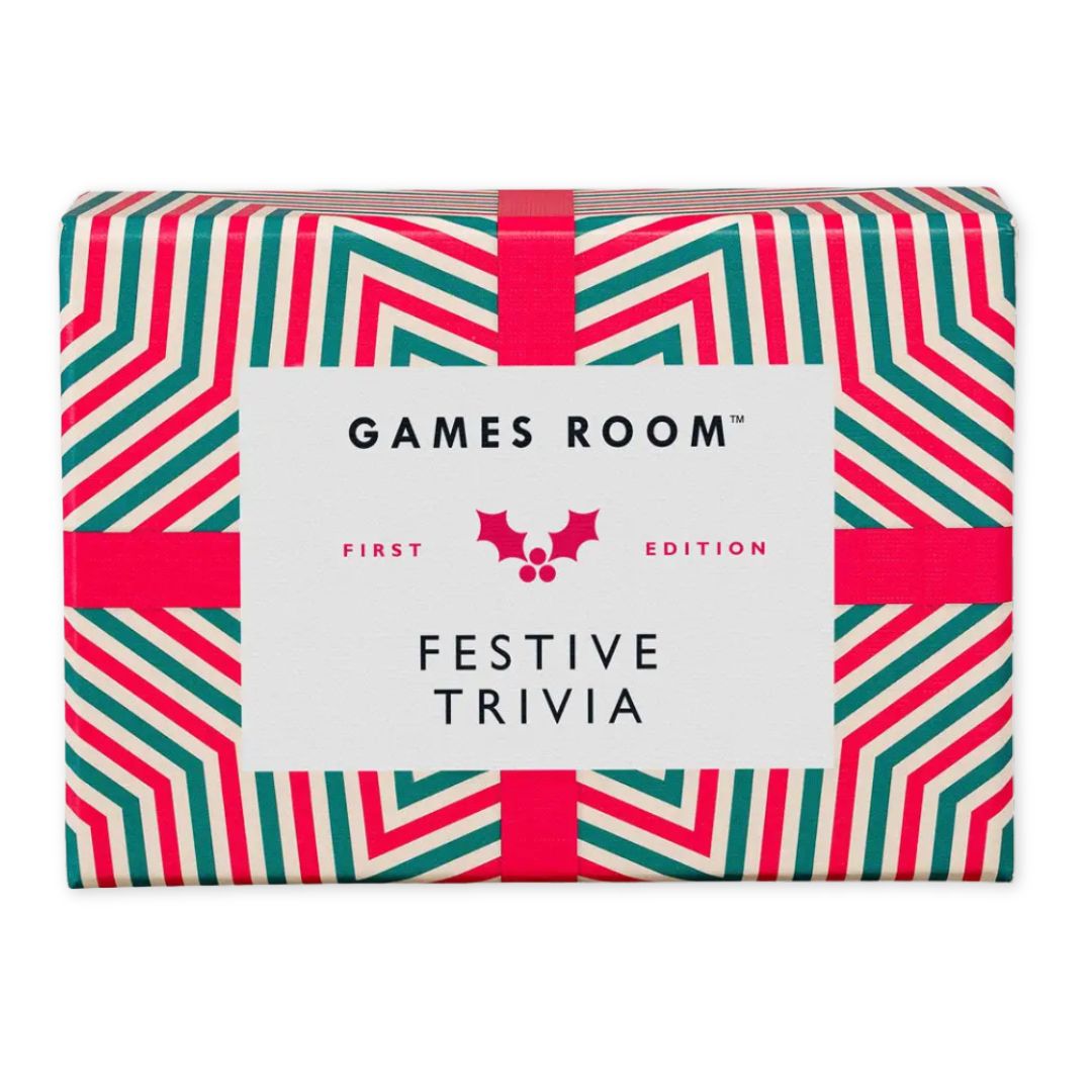 Trivia Game Set Red and Green