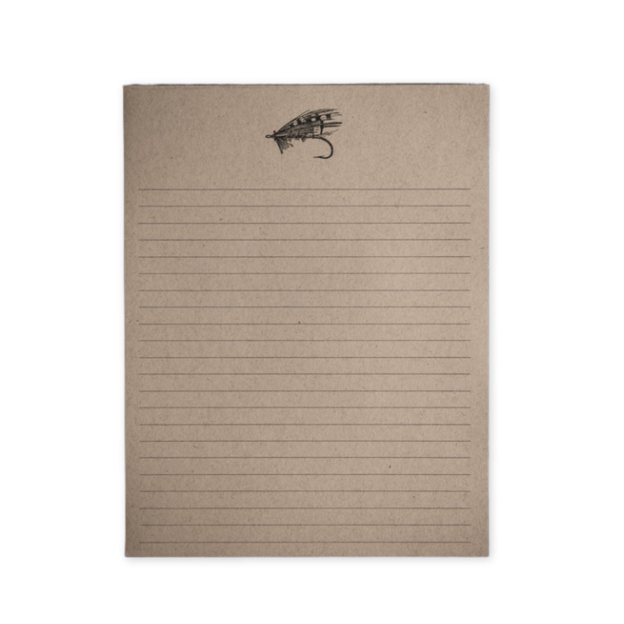 Notepad with Fly Fish Hook