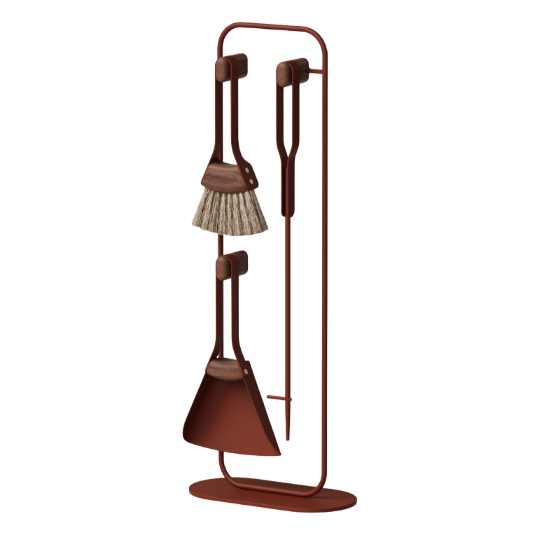 Fumi Fireplace Set - Terre