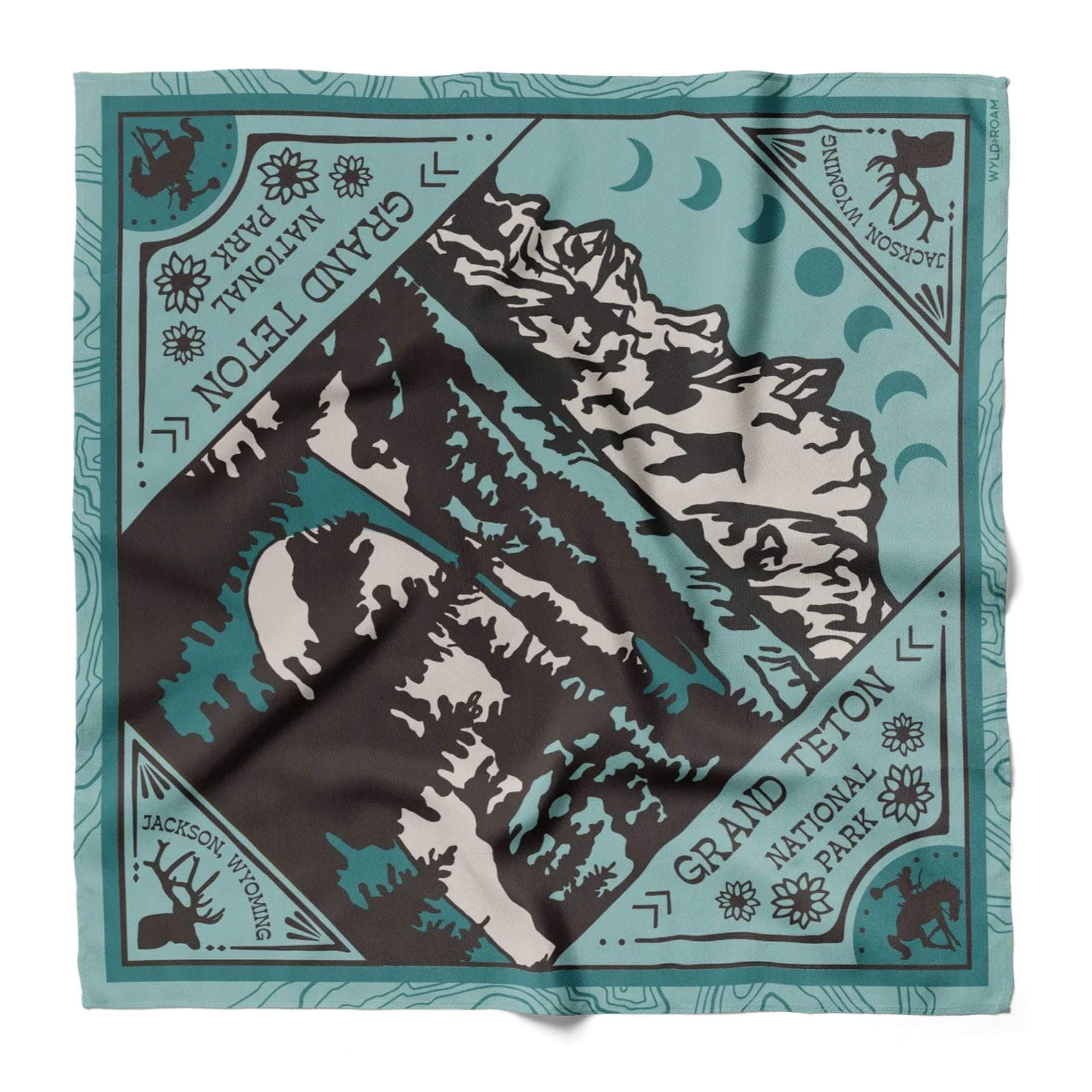 Bandana Tetons Inspired