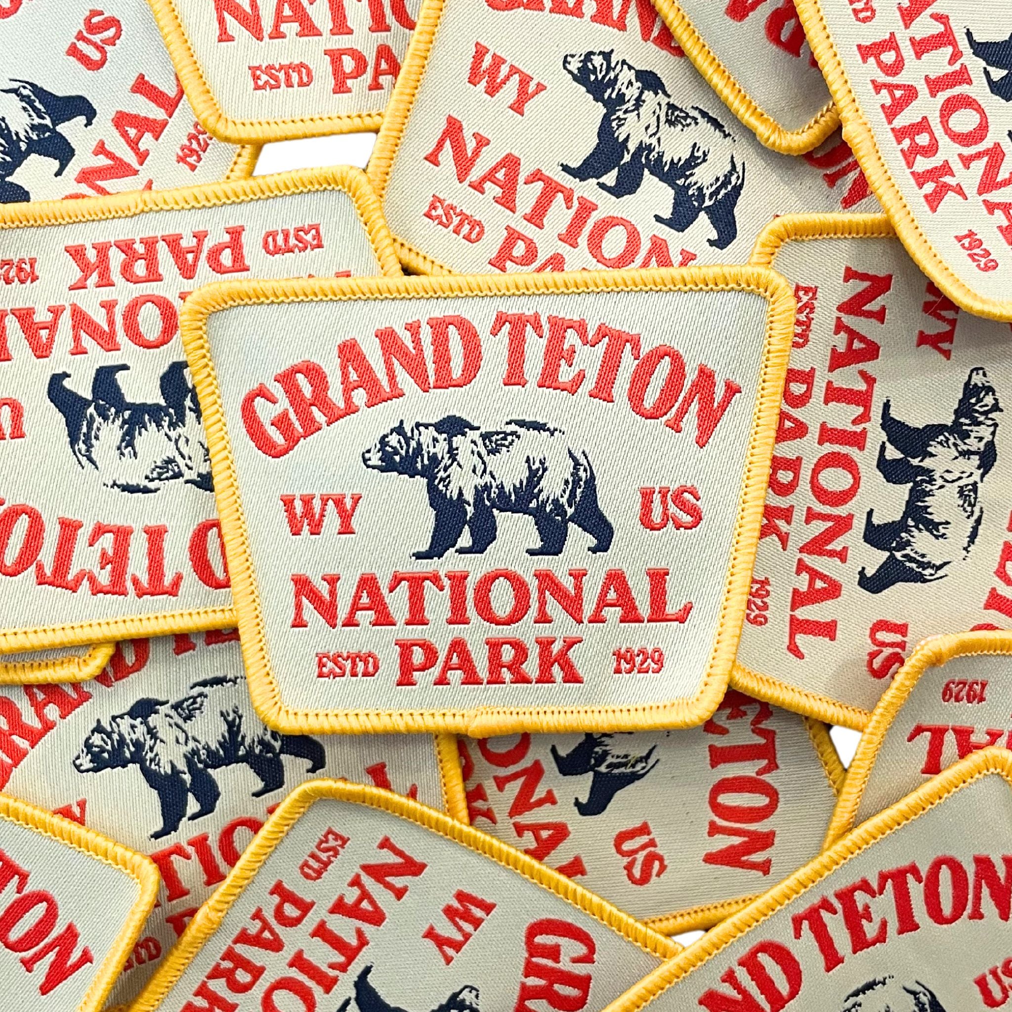 Grand Teton Bear Patch