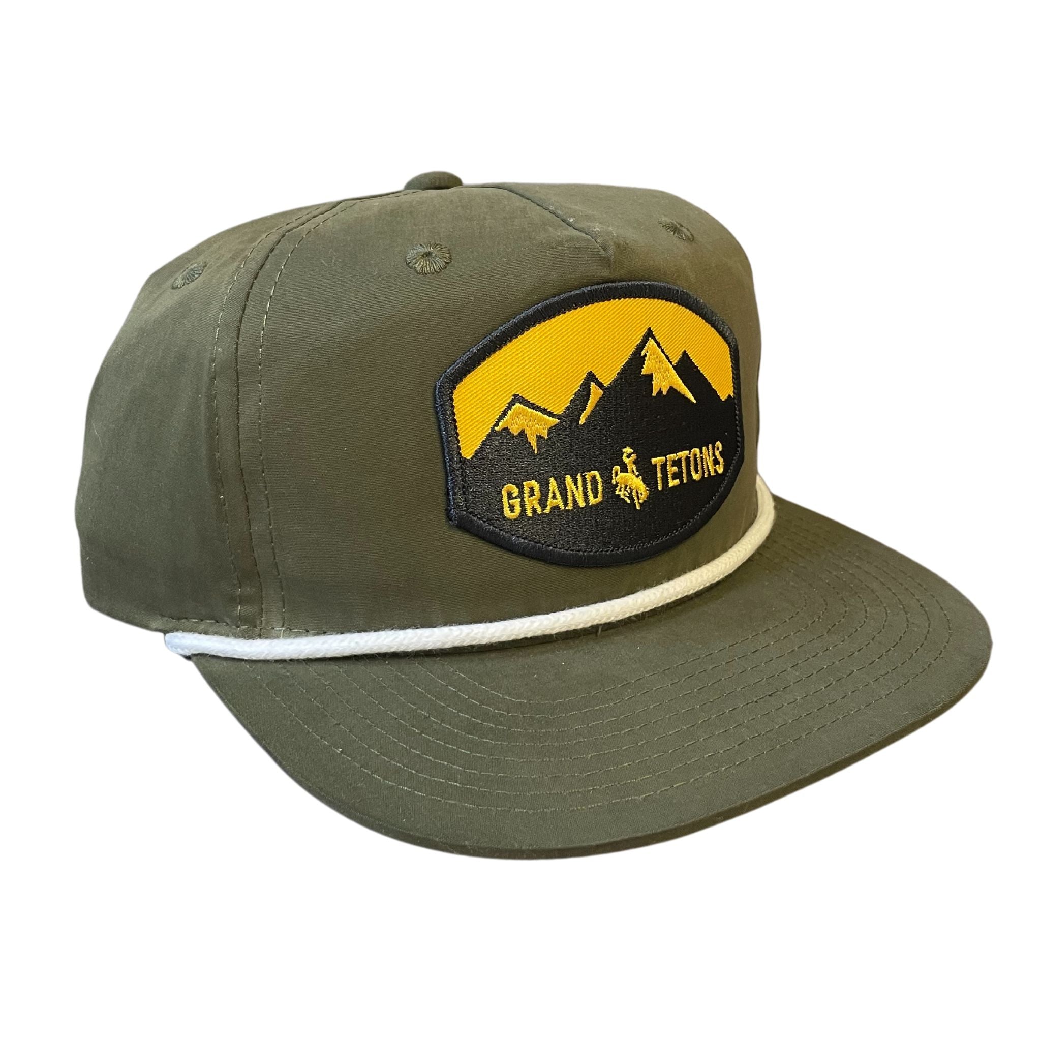 Olive Green - Grand Teton Mountain Patch