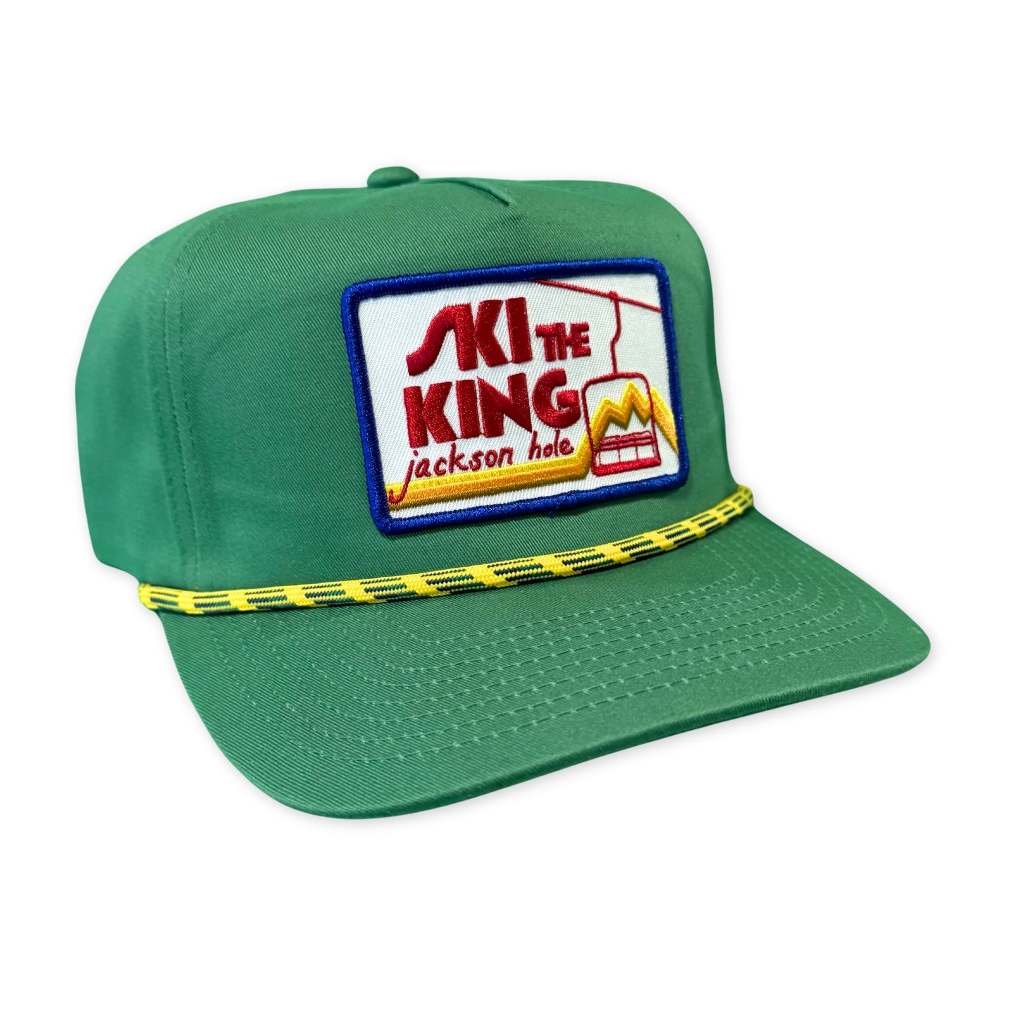 Green Ski The King Rope Hat