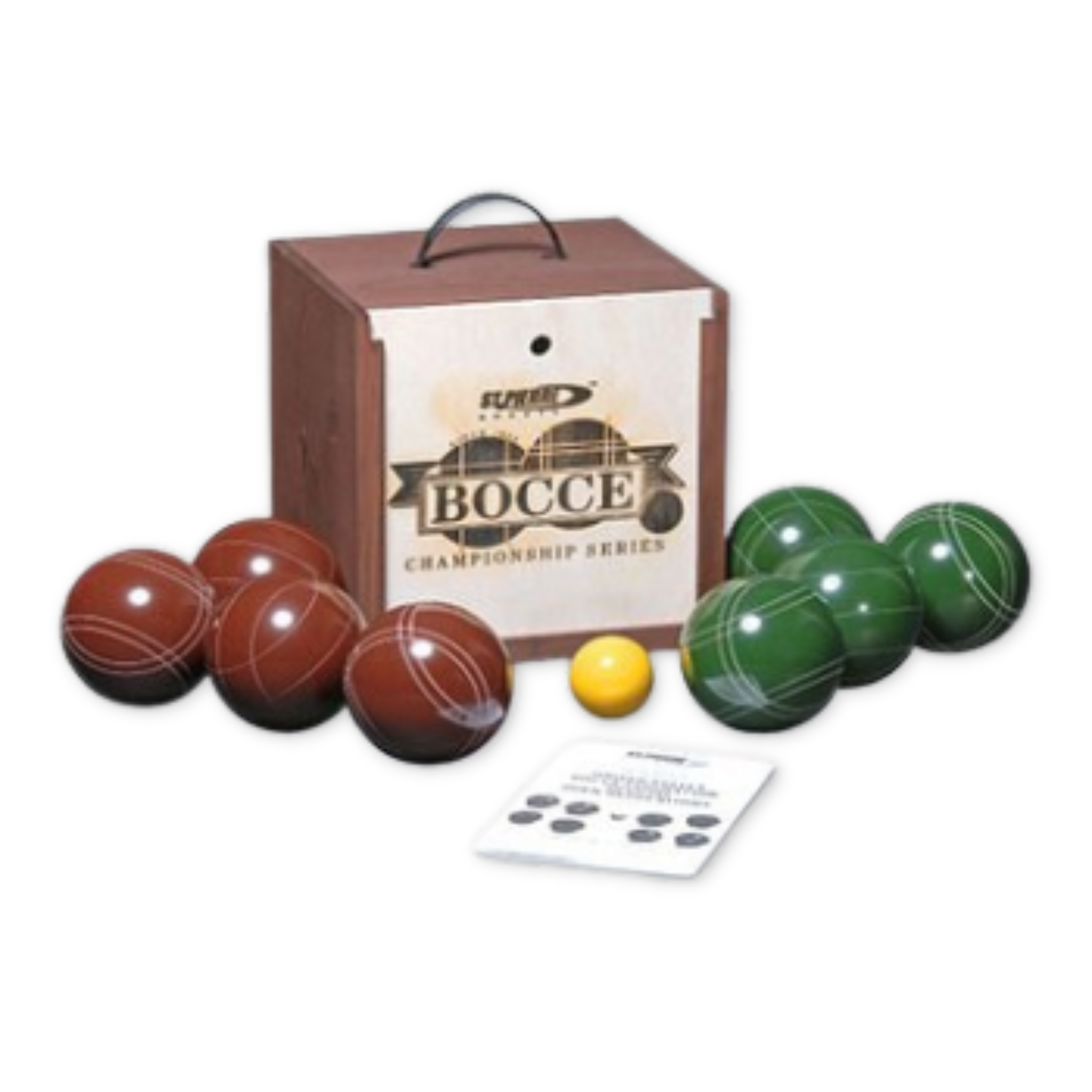 bocce ball championship set