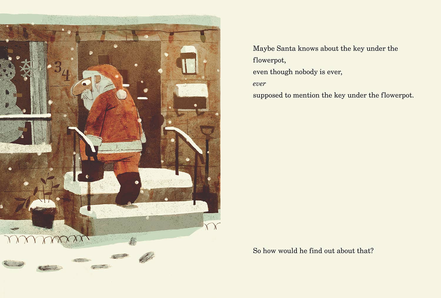 Picture book about Santa