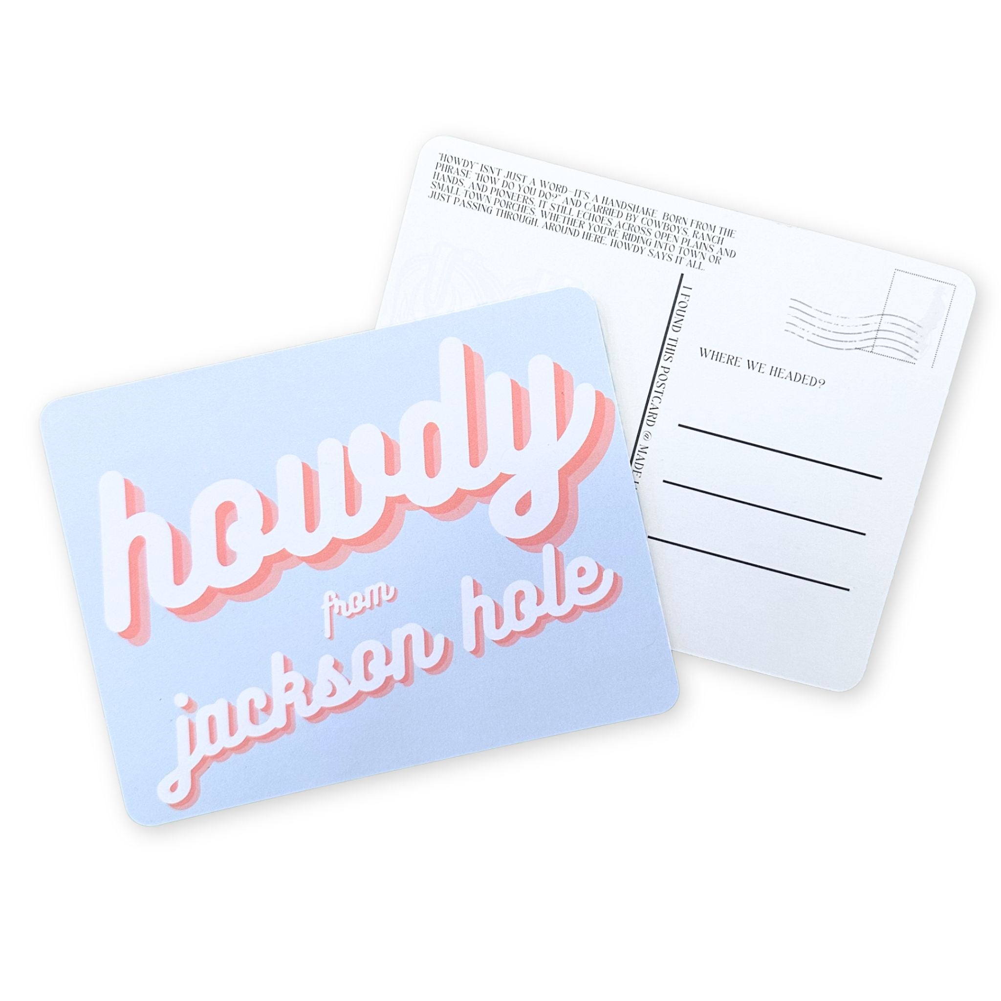 Howdy Postcard