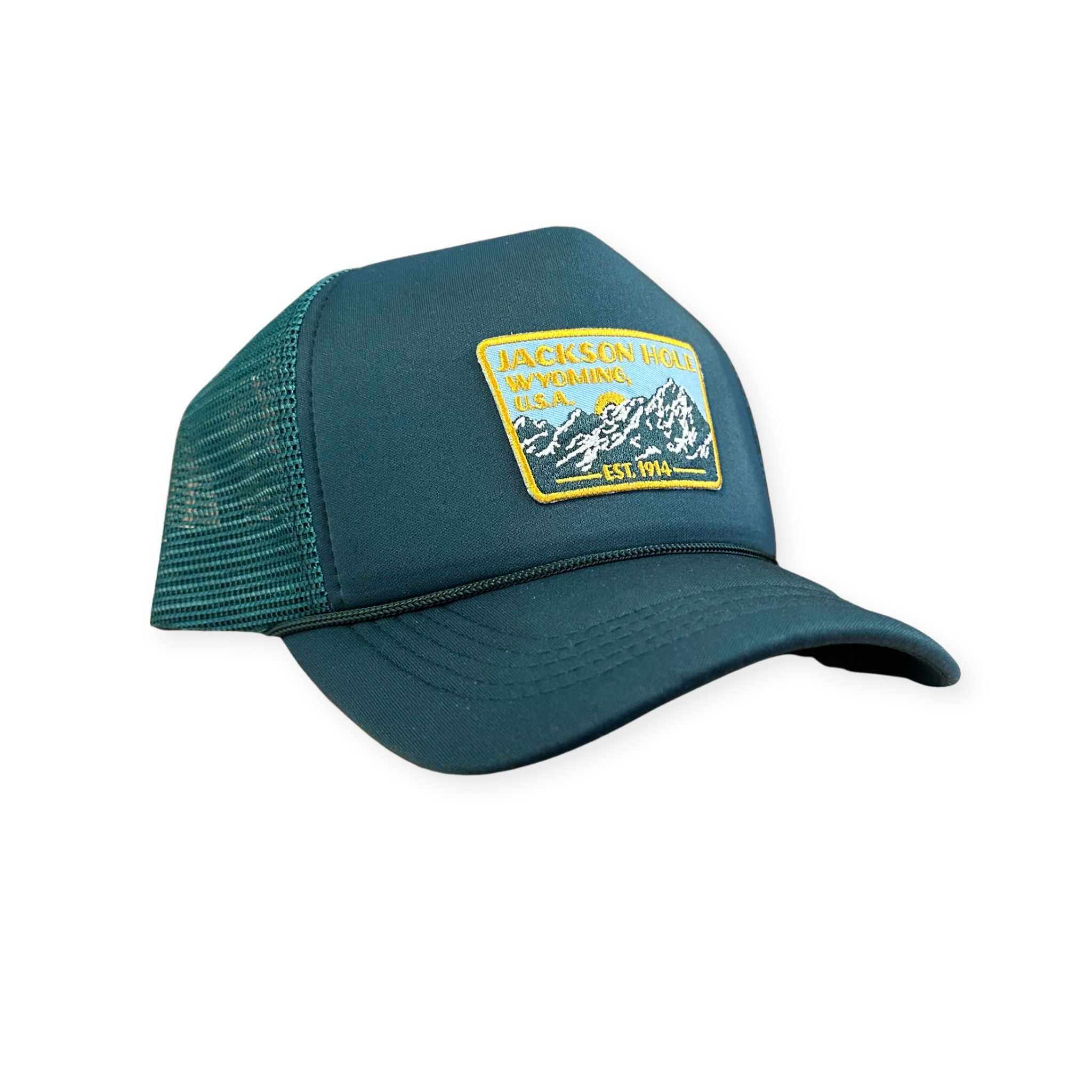 Jackson Hole 1914 Mountain Foam Trucker Hat