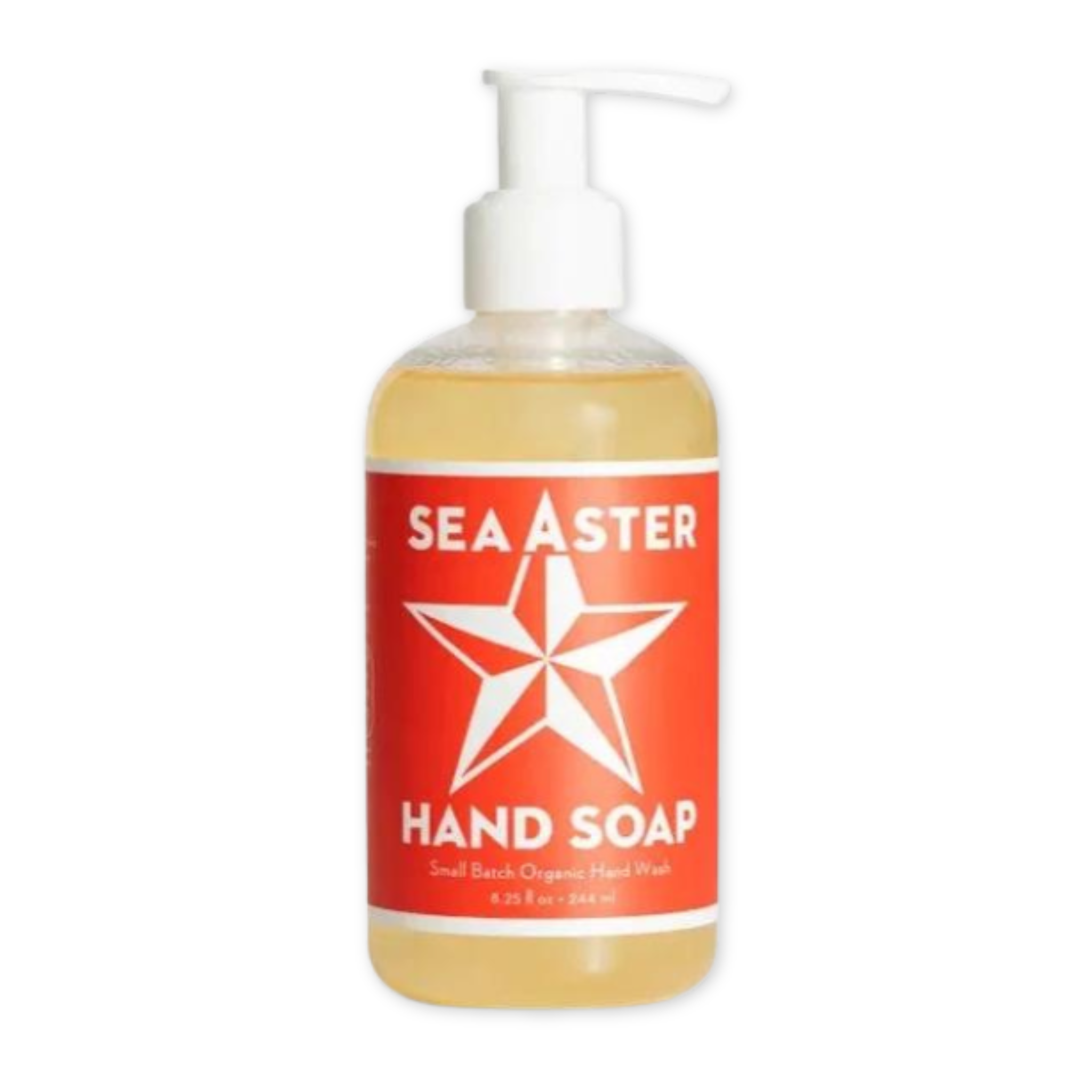 sea aster scented organic hydrating hand soap 