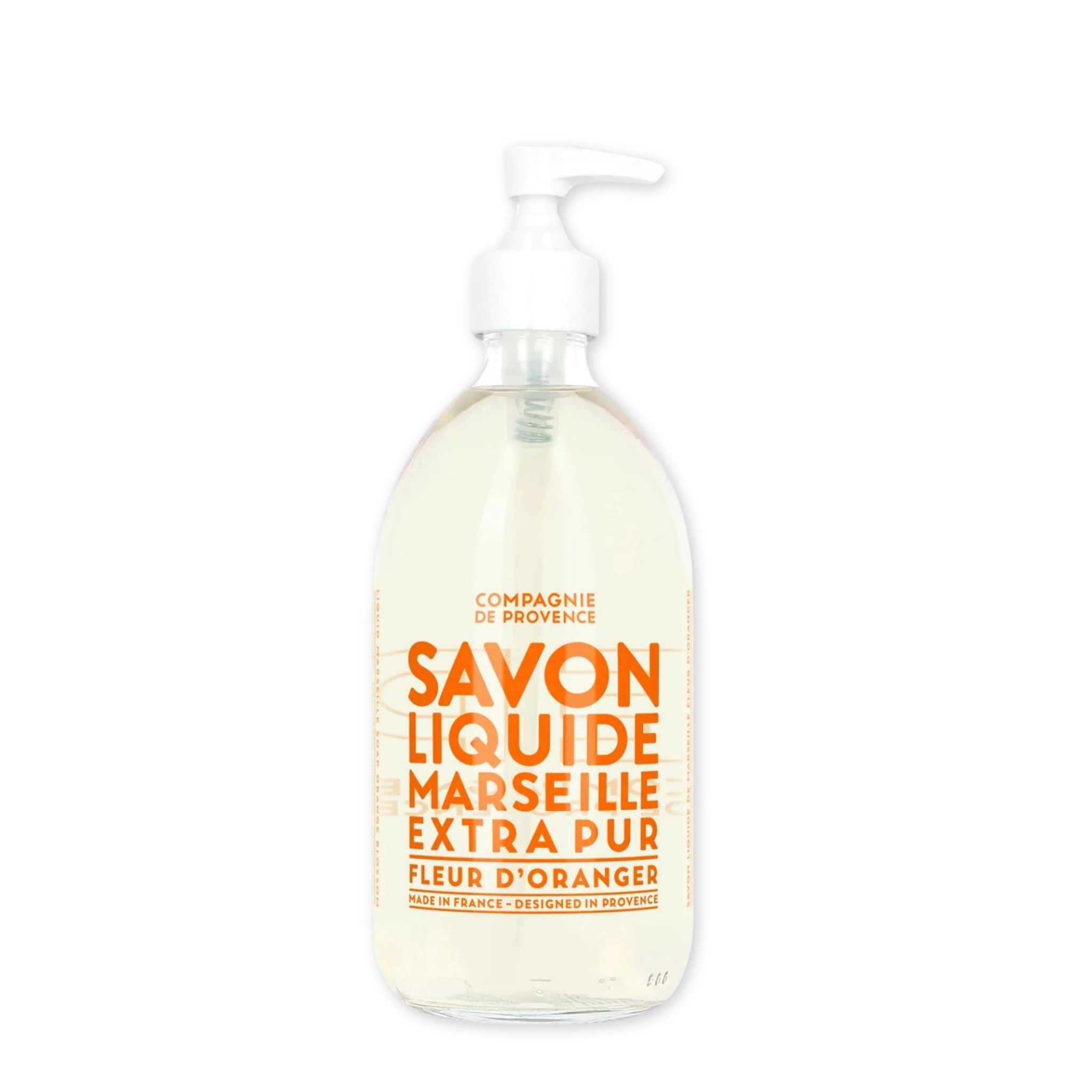 orange blossom scented hand soap