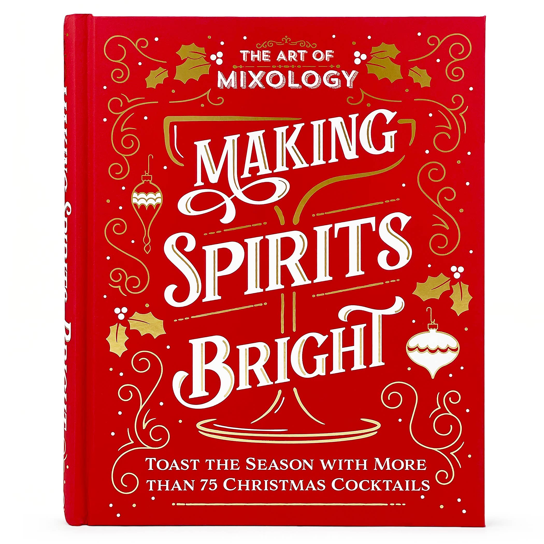 Hardcover Holiday Cocktail Book