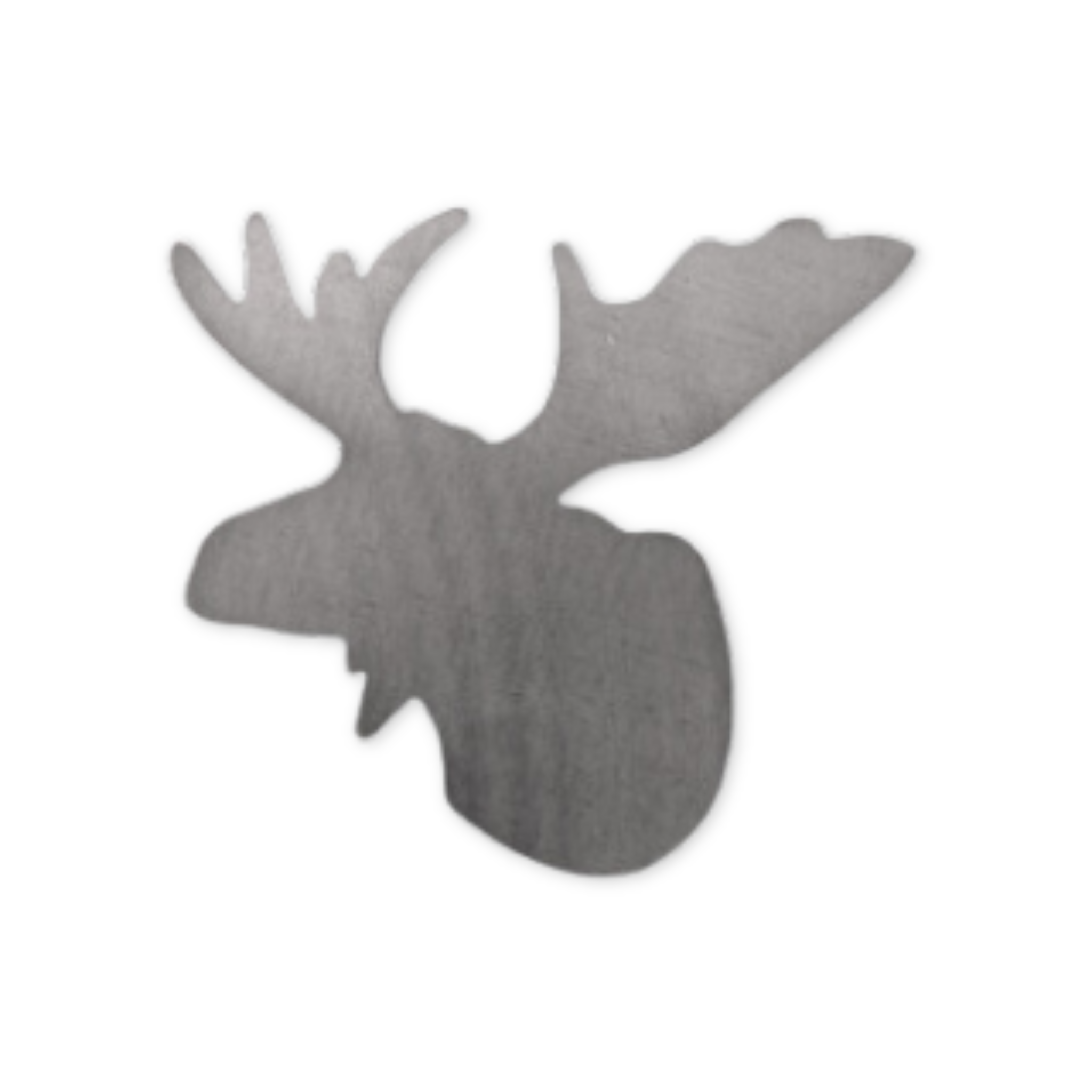 recycled steel moose shaped bottle opener