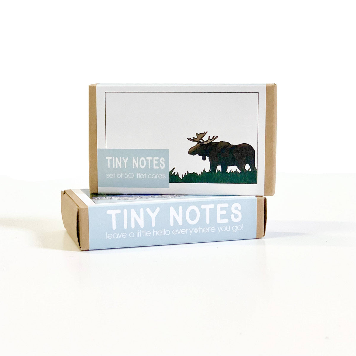 Moose Tiny Notes 50 flat cards