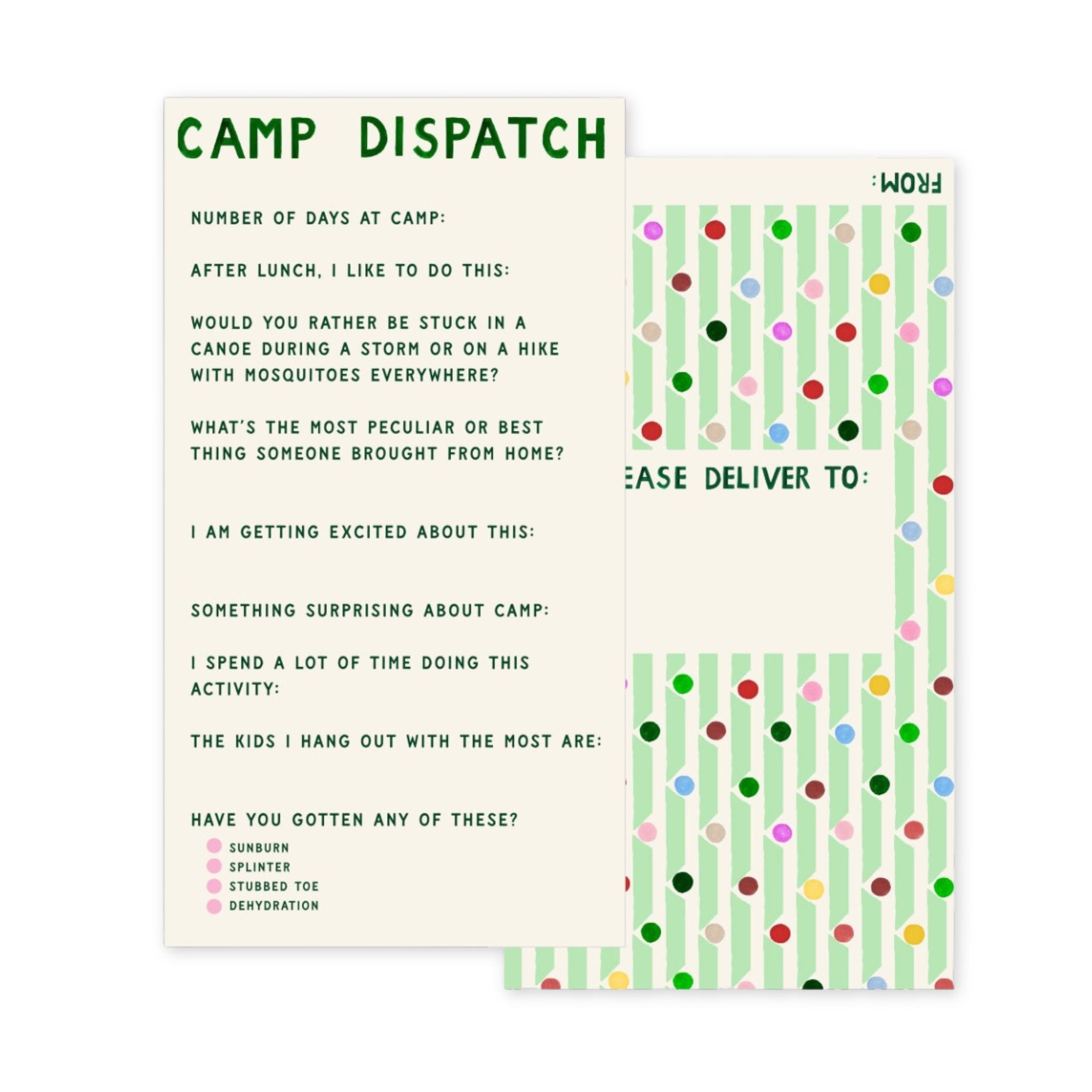 Mr. Boddington's Studio Letters From Camp Kit