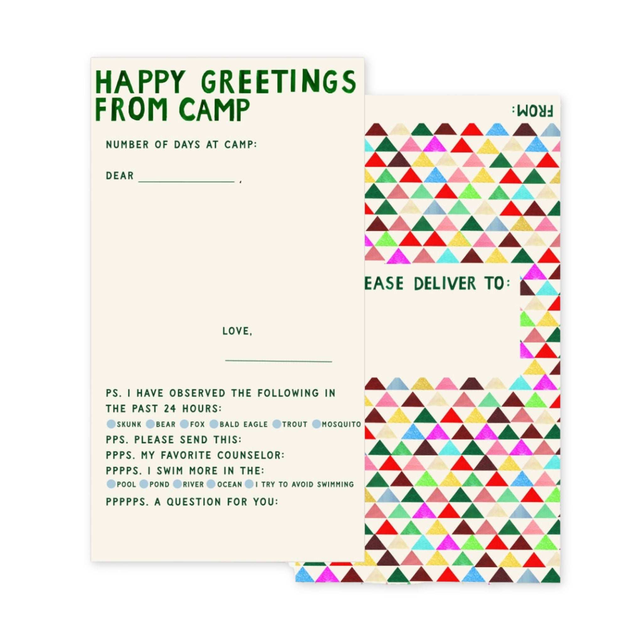 Mr. Boddington's Studio Letters From Camp Kit