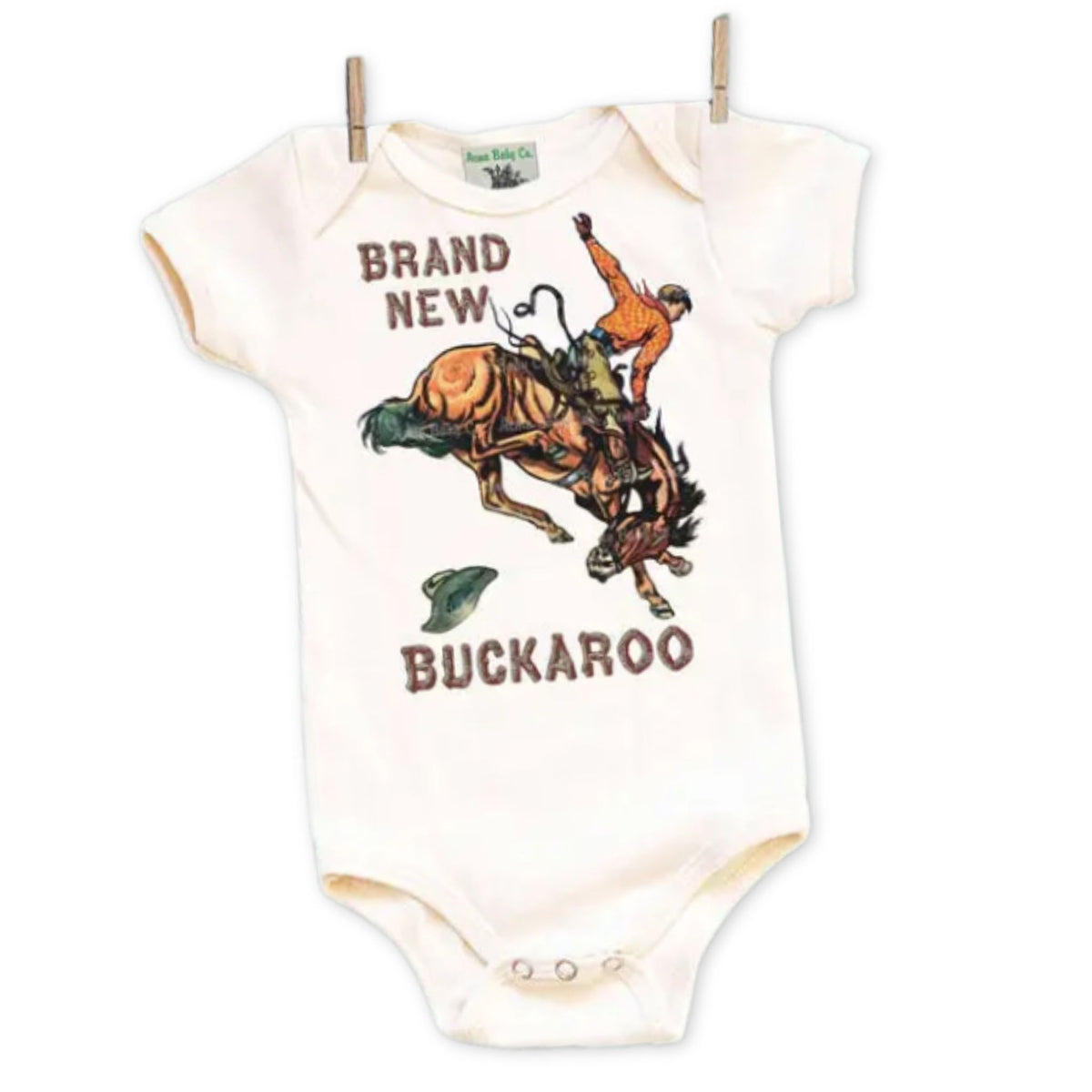 Onesie with Bucking Bronco
