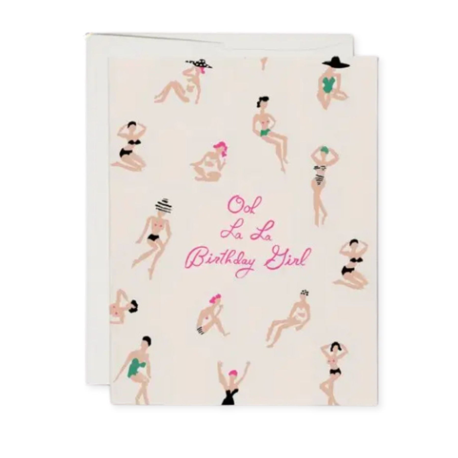 Oh La La Birthday Card