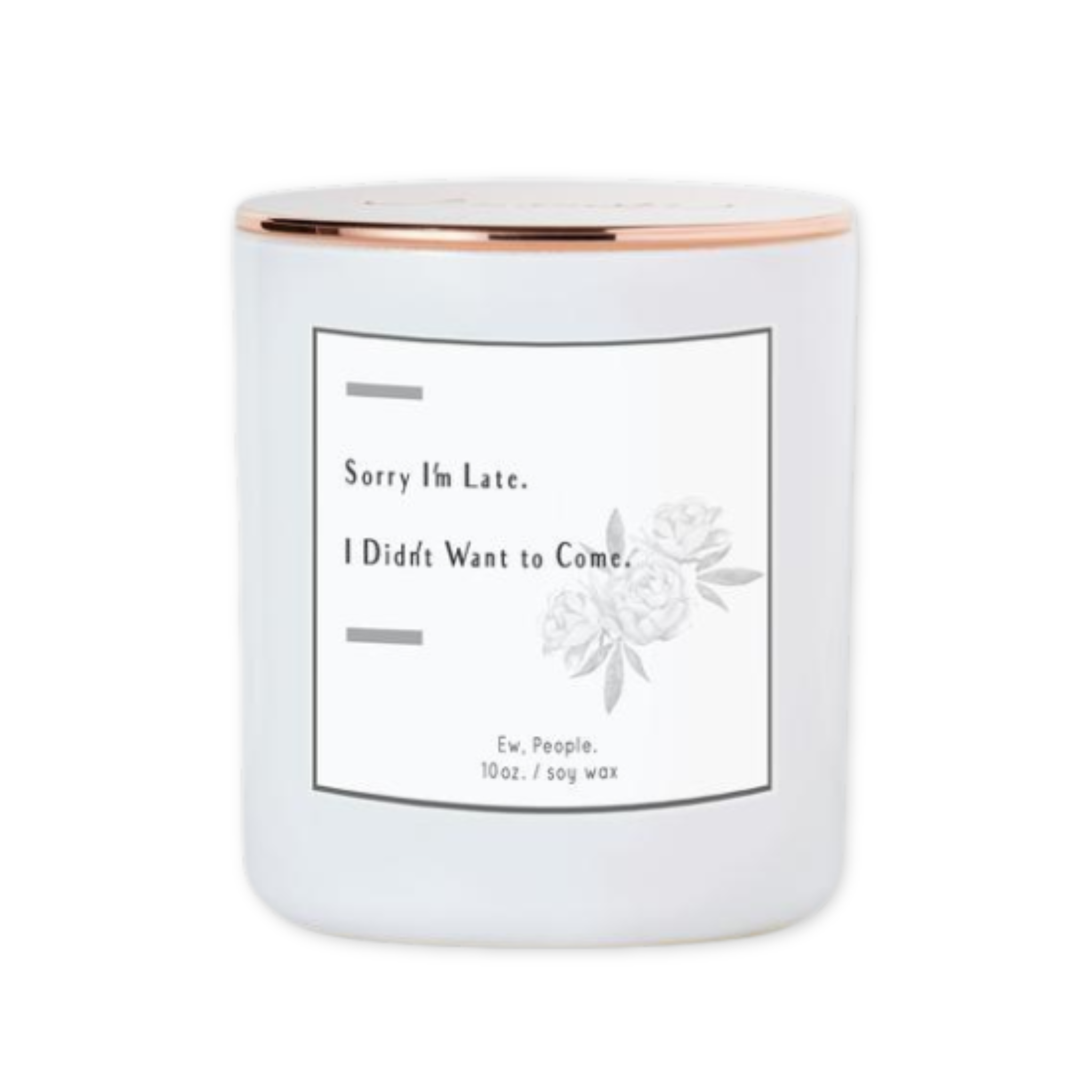 vanilla scented candle