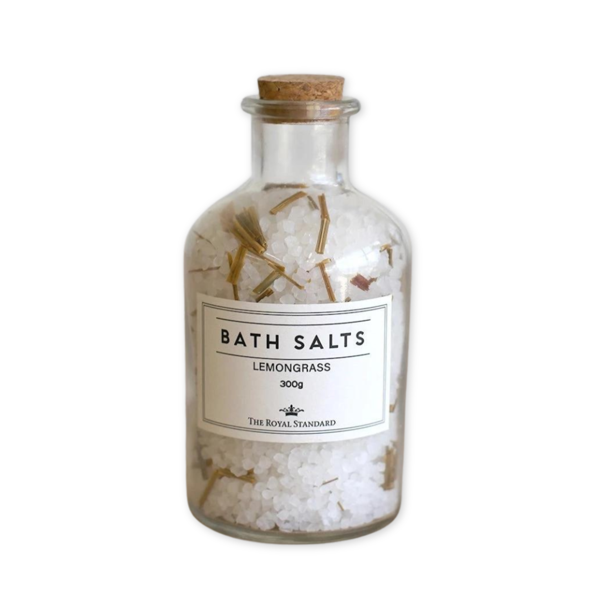 calming lemongrass scented bath salts