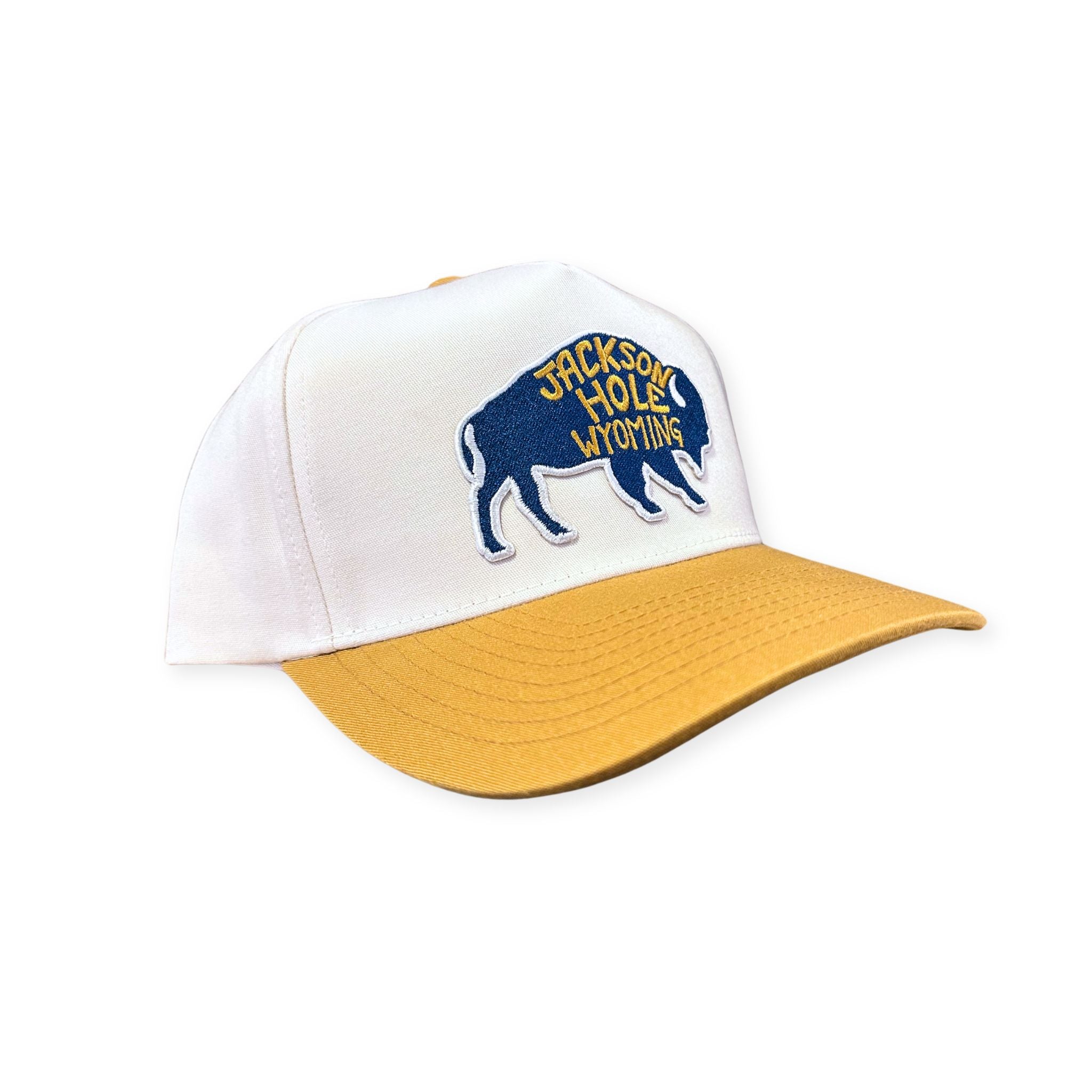 Two Tone Jackson Hole Bison Hat