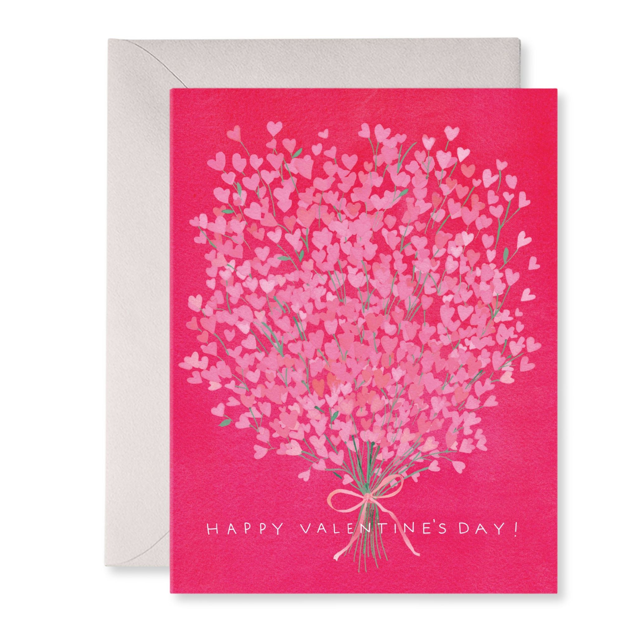 Bouquet of Hearts Card