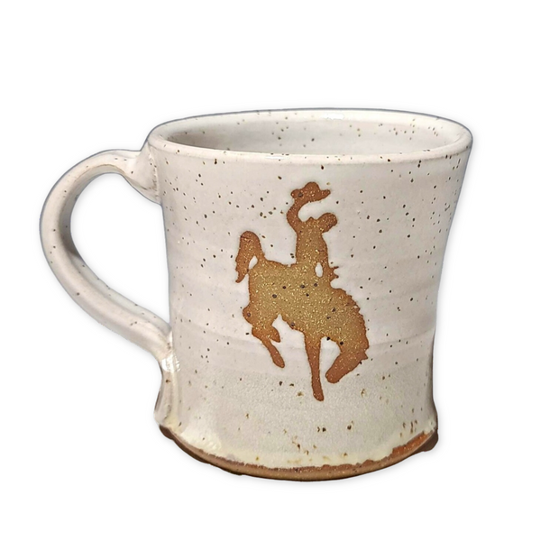 White and Cream Wyoming Mug