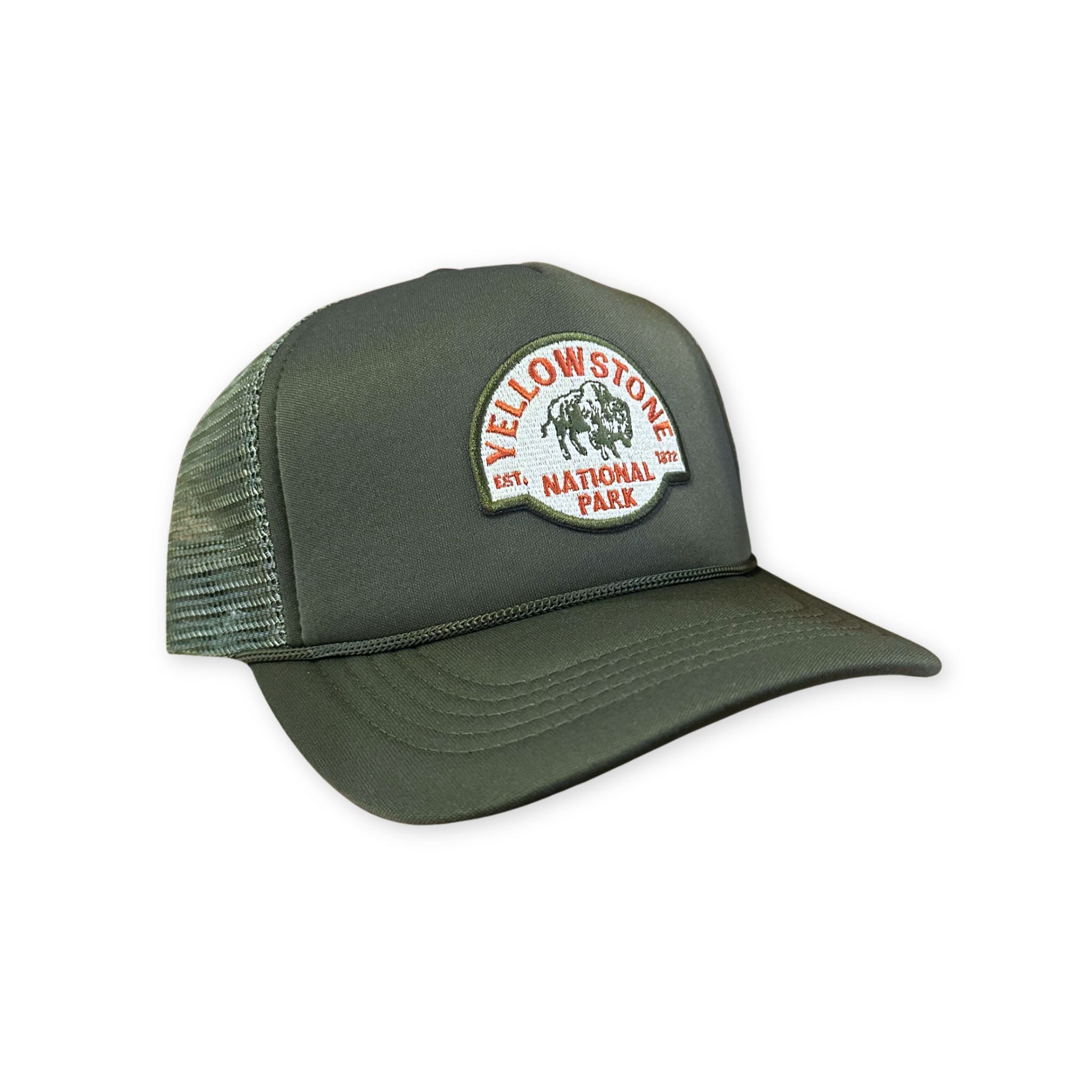 Yellowstone Bison Patch Foam Trucker Hat