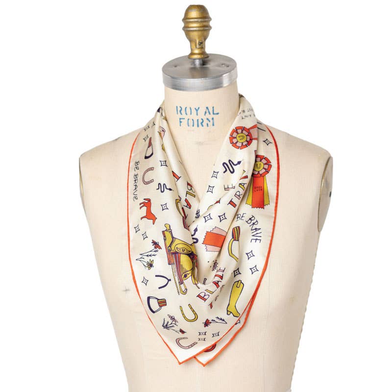 Word Jumble - Silk Scarf