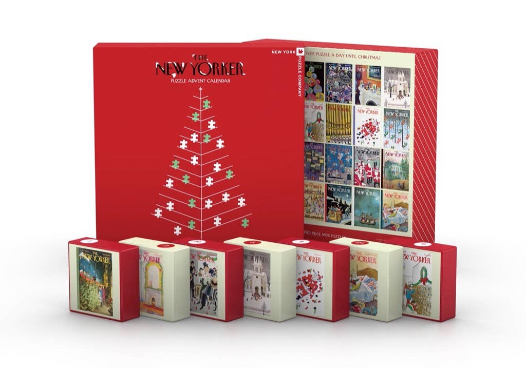 New Yorker Advent Calendar - Set of 24 Mini Puzzle