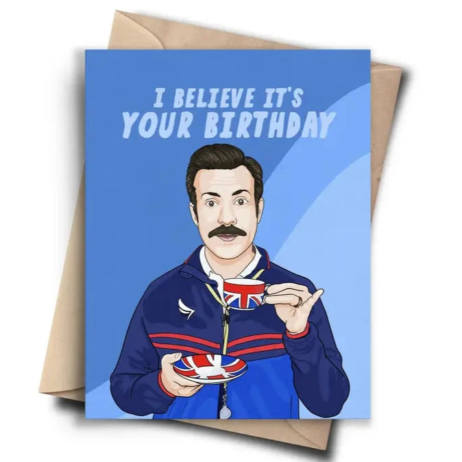 Ted Lasso Birthday Card