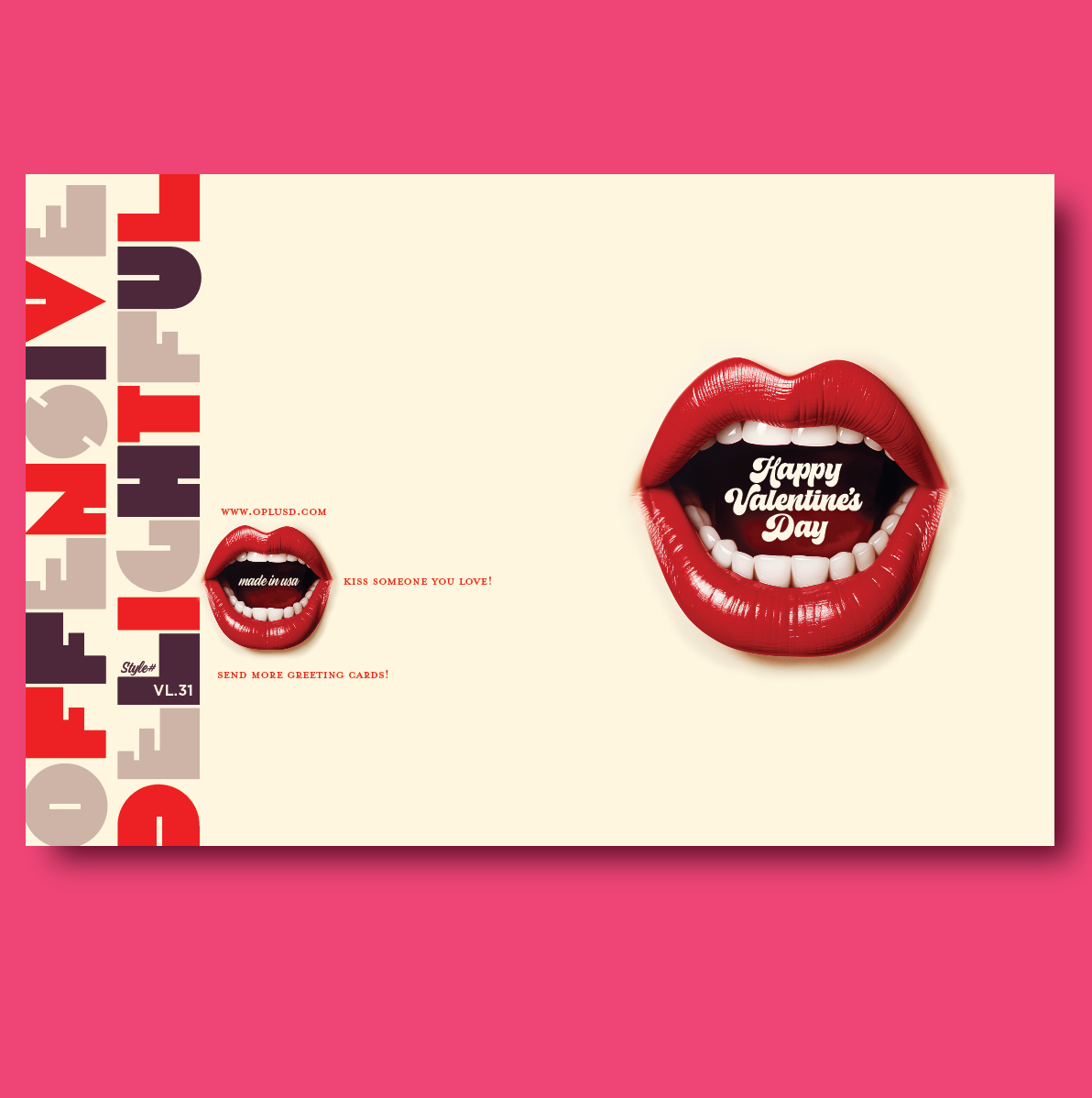 Lips Happy Valentine's