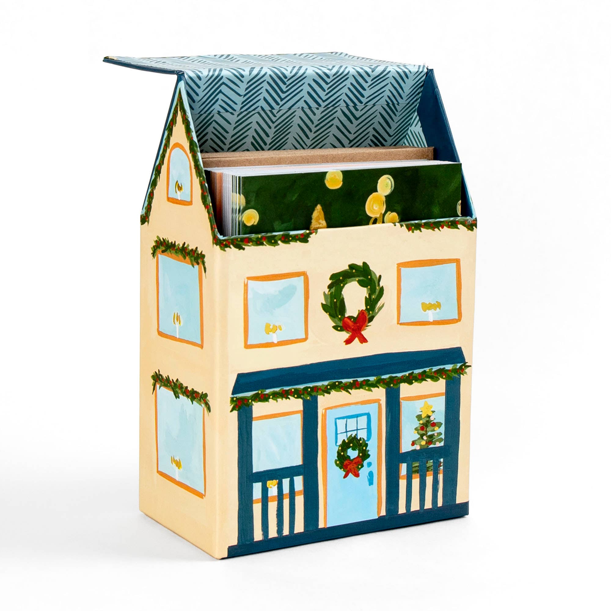 Christmas Cottage Greeting Card Box Set