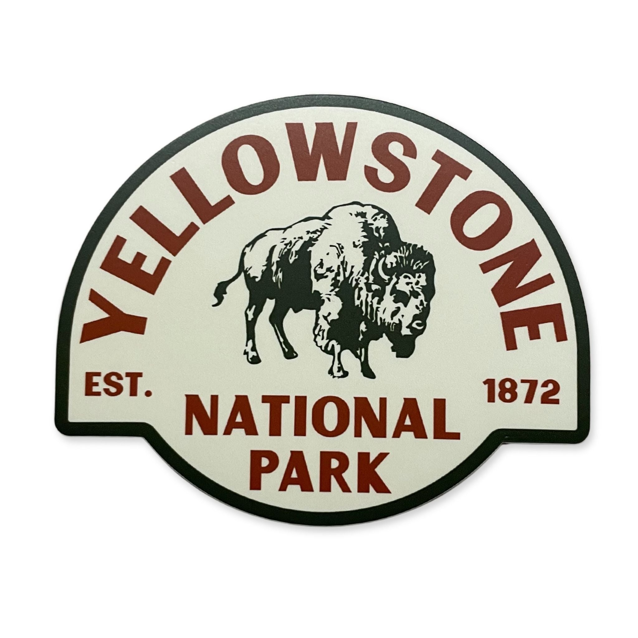 Yellowstone Bison Sticker