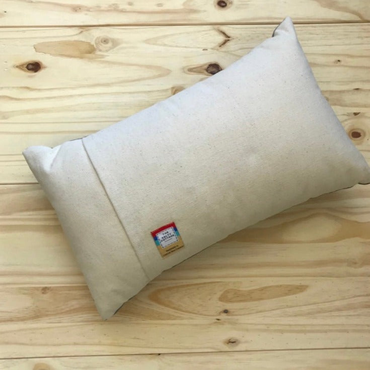 Custom Zip Code Lumbar Pillow