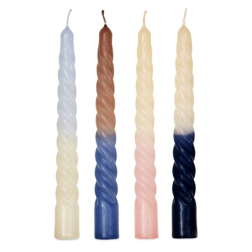 Palette Amsterdam Twisted Dinner Candles - Nordic Nights