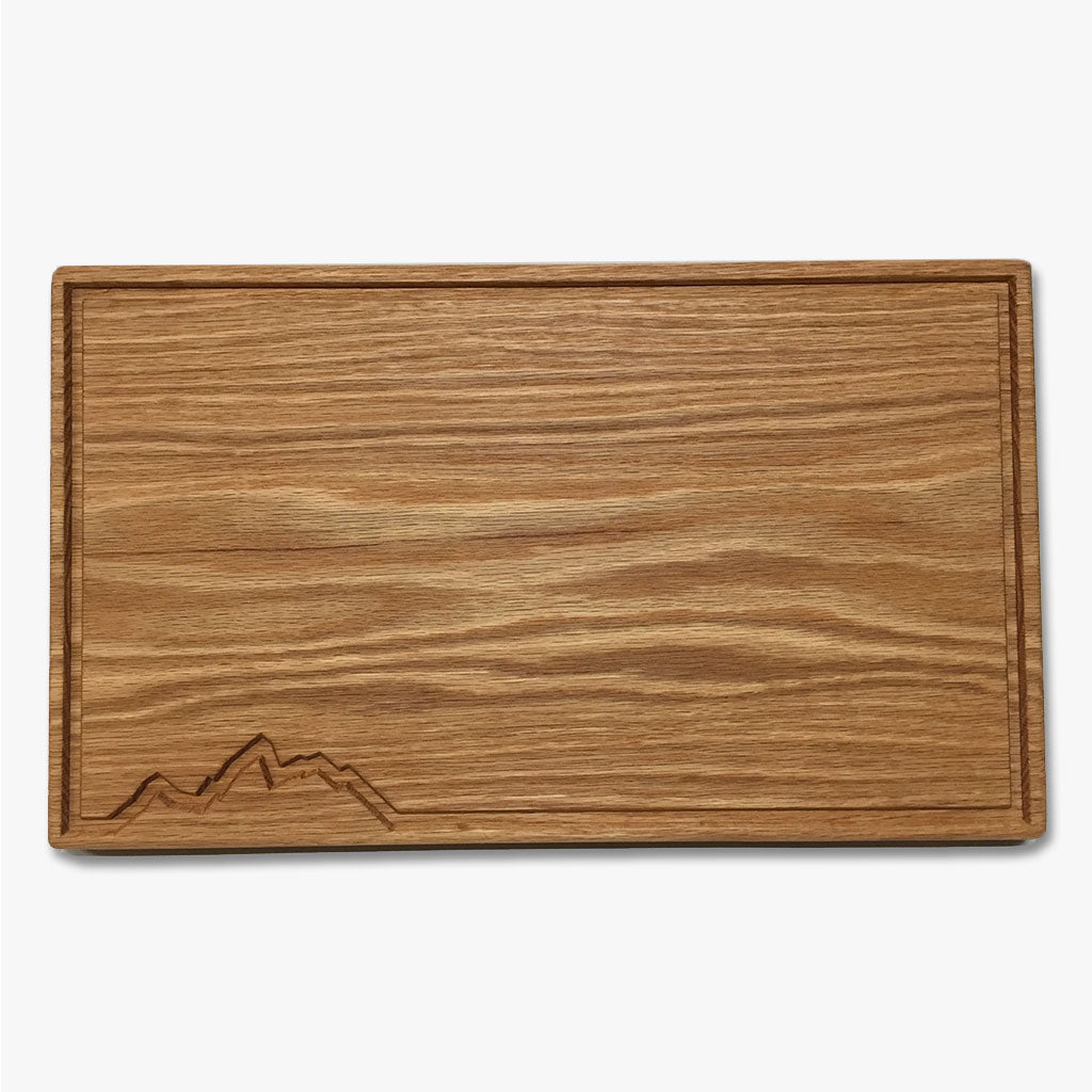 Red Oak Teton Cutting/Serving Board