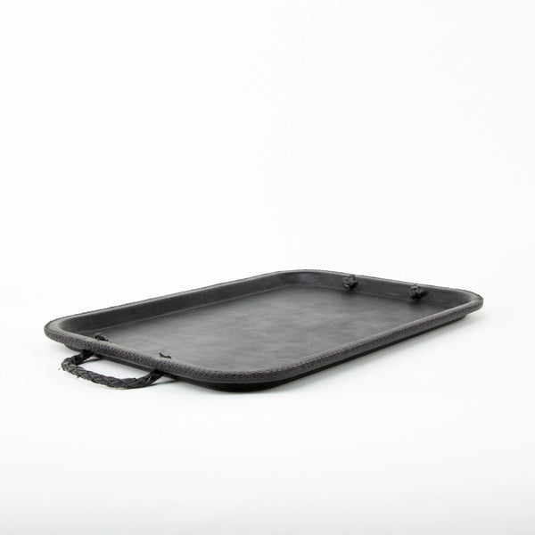 Tina Frey Large Tray with Leather Handles
